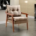 Ver imagem 3 de Poltrona para Sala de Estar Pérola 93x66cm