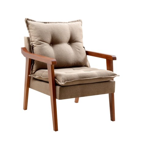 Poltrona para Sala de Estar Pérola 93x66cm