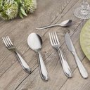 Ver imagem 4 de Faqueiro Aço Inox 24 Peças Brinox Facas para Churrasco Garfos Colheres de Mesa e Chá