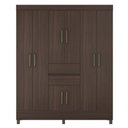 Ver imagem 2 de Guarda Roupa com 2 Gavetas Maresias Cafe Touch