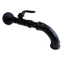 Ver imagem 3 de TORNEIRA DESIGN INDUSTRIAL PVC 1/2" PAREDE LONGA - MADARELI: PRETO