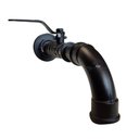 Ver imagem 2 de TORNEIRA DESIGN INDUSTRIAL PVC 1/2" PAREDE LONGA - MADARELI: PRETO