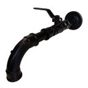 Ver imagem 1 de TORNEIRA DESIGN INDUSTRIAL PVC 1/2" PAREDE LONGA - MADARELI: PRETO