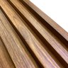 Kit 13 Painel Ripado Cor: Nogueira Wpc Interno Wave 2,90m X 14cm (0,43m²) - 5