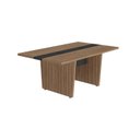 Ver imagem 2 de Mesa de Reunião Modular Y37 - Nogal/preto 6376