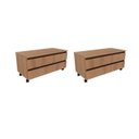 Ver imagem 6 de Kit com 2 Gabinetes para Banheiro com Rodizios 80cm