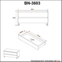 Ver imagem 5 de Kit com 2 Gabinetes para Banheiro com Rodizios 80cm