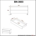 Ver imagem 5 de Kit com 2 Gabinetes para Banheiro com Rodizios 80cm