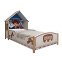 Ver imagem 1 de Cama Infantil Boiadeira Casinha 100% Mdf Branco - Gelius