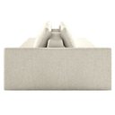 Ver imagem 6 de Sofá Ilha Modulado Milos 232cm Puff Lateral Bouclê Bege G33 - Gran Belo