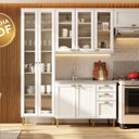 Ver imagem 5 de Cozinha Completa Modulada 4 Peças 100% MDF Classy Yescasa Branco