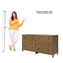 Ver imagem 6 de Cômoda Ditália 6 Gavetas Dm-221 Diamond