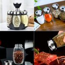 Ver mais imagens de Kit Porta Temperos 6 Vidros com Base Giratória 100ml