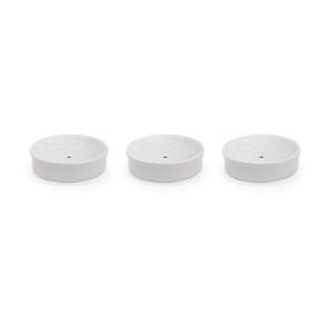 Kit com 3 Porta Sabonete em Barra Saboneteira de Porcelana