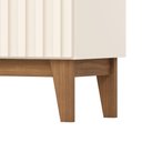 Ver imagem 7 de Buffet Aparador 150cm 4 Portas Pés Retrô Krono Off/nature H02 - Mpozenato