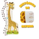 Ver imagem 2 de Regua de Crescimento Girafa Infantil Madeira Portatil 140cm Painel MDF Parede Quarto Medidas Crianca