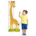 Ver imagem 4 de Regua de Crescimento Girafa Infantil Madeira Portatil 140cm Painel MDF Parede Quarto Medidas Crianca