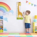 Ver imagem 6 de Regua de Crescimento Girafa Infantil Madeira Portatil 140cm Painel MDF Parede Quarto Medidas Crianca