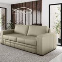 Ver imagem 1 de Sofá 2 Lugares 150cm Couro Legítimo Dakota