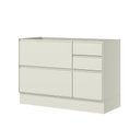 Ver imagem 1 de Balcão Pia 01 Porta 04 Gavetas C655 Fineze Areia Hp - Henn