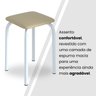 Conjunto Mesa Dobrável com 4 Banquetas Bali - 6