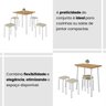 Conjunto Mesa Dobrável com 4 Banquetas Bali - 10