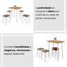 Conjunto Mesa Dobrável com 4 Banquetas Bali - 10