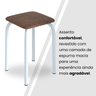Conjunto Mesa Dobrável com 4 Banquetas Bali - 6