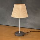 Ver imagem 4 de Abajur Luminaria de Mesa Redondo Piovere com Interruptor e Cupula Texturizada Decoração Casa