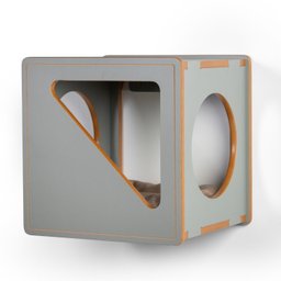Nicho para Gatos Sagu - Frente Triângulo A 38cm X C 38cm X P 35cm - 5