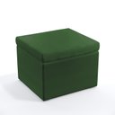 Ver imagem 3 de Poltrona Alya com Puff Quasar Suede Verde Aradecor