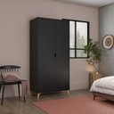 Ver imagem 1 de Guarda-roupa 2 Portas com Cabide Puma