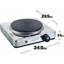 Ver imagem 5 de Fogão Elétrico de Mesa 1 Prato 1500w 220v Fma-02 Agratto
