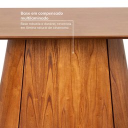 Mesa de Jantar Retangular 210cm Baobá CabeCasa MadeiraMadeira - 5