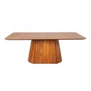 Ver imagem 7 de Mesa de Jantar Retangular 210cm Baobá CabeCasa MadeiraOriginals Marrom/Cinamomo Canela