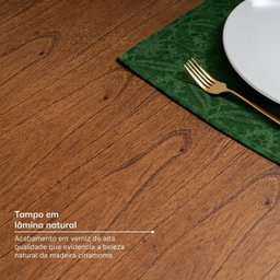 Mesa de Jantar Retangular 160cm Baobá CabeCasa MadeiraMadeira - 3