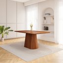 Ver imagem 1 de Mesa de Jantar Retangular 160cm Baobá CabeCasa MadeiraOriginals Marrom/Cinamomo Canela