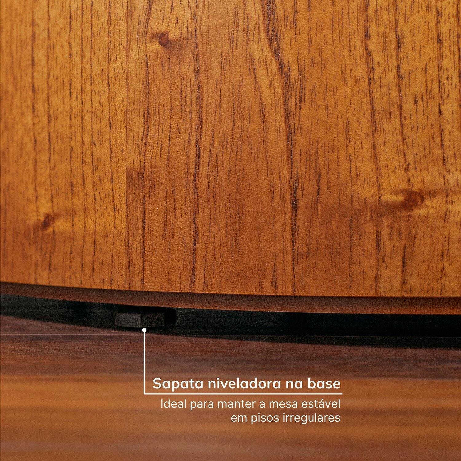 Mesa de Jantar Retangular 160cm Baobá CabeCasa MadeiraMadeira - 6