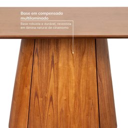 Mesa de Jantar Retangular 160cm Baobá CabeCasa MadeiraMadeira - 5