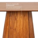 Ver imagem 5 de Mesa de Jantar Retangular 180cm Baobá CabeCasa MadeiraOriginals Marrom/Cinamomo Canela