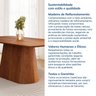 Mesa de Jantar Retangular 180cm Baobá CabeCasa MadeiraOriginals - 9