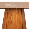Mesa de Jantar Retangular 180cm Baobá CabeCasa MadeiraOriginals - 5
