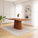 Ver imagem 1 de Mesa de Jantar Retangular 180cm Baobá CabeCasa MadeiraOriginals Marrom/Cinamomo Canela