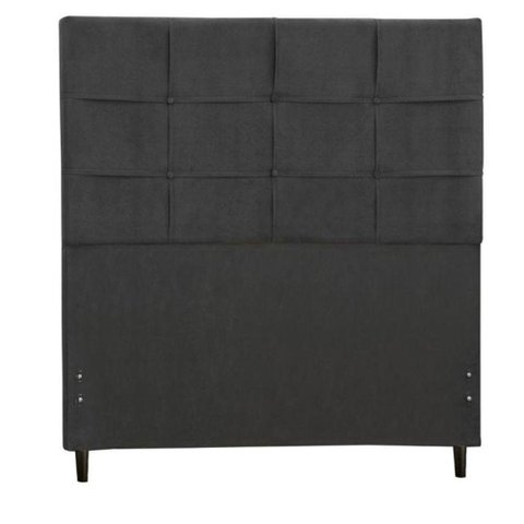 Cabeceira Casal King Jbe Style 195cm Preta Cama Box 193cm