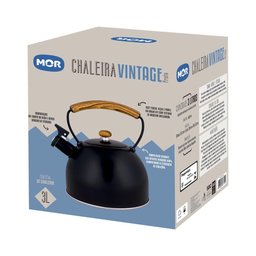 Chaleira Vintage Preta Mor - 9