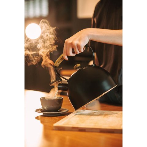 Chaleira Vintage Preta Mor