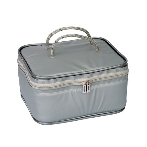 Bolsa Frasqueira Térmica 6 Litros Impermeável: Cinza