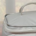 Ver imagem 3 de Bolsa Frasqueira Térmica 6 Litros Impermeável: Cinza