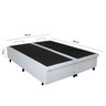 Cama Baú Queen em Courino 158cm X198cm Madeira em Eucalipto - 5