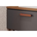 Ver imagem 6 de Bancada de Banheiro Balcão Duna 1 Porta C- Cuba 80cm Cappuccino-freijo - Mgm